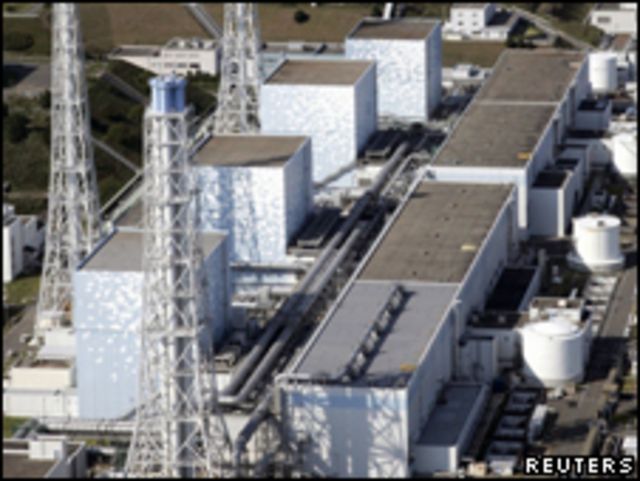 日本福島縣第一核電站核能發電機組資料圖片(10/2008)