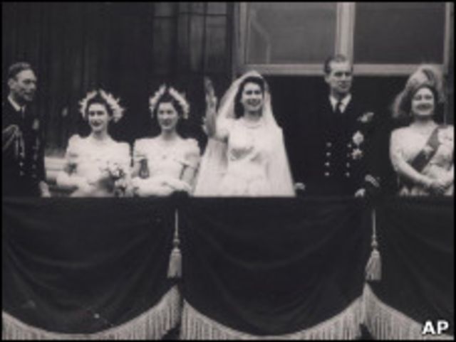 女王伊麗莎白二世1947年結婚