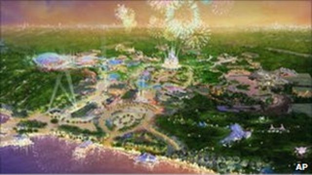 Proyek Disneyland Shanghai dimulai - BBC News Indonesia