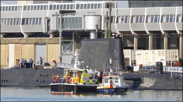 皇家海軍「機敏」號核潛艇