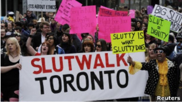 Slut walk en Canadá