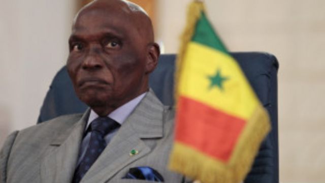 Le président Wade
