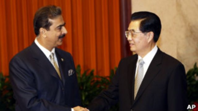 吉拉尼和胡錦濤(20/05/2011)