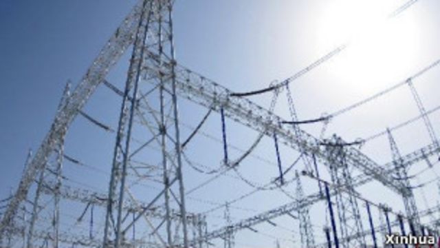 中國電網變電站