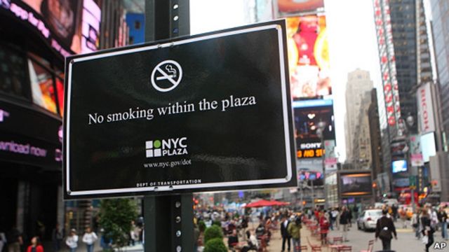 Tabaco Lata 2oz con Bisagras tema de Nueva York 