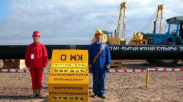哈薩克斯坦的中哈石油管道開通