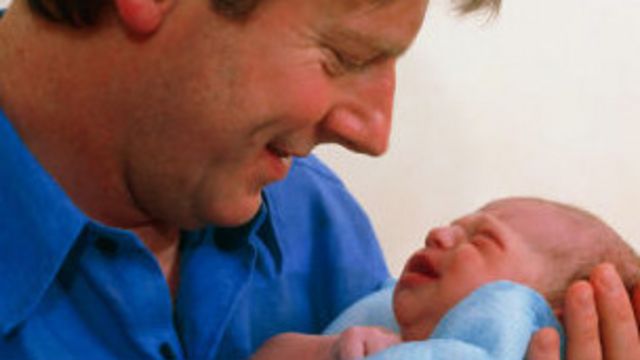 Papá y bebé