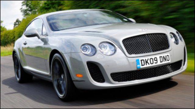 Bentley Continental Super Sport (ảnh minh họa) bán tại Ấn Độ với giá 575 ngàn USD.