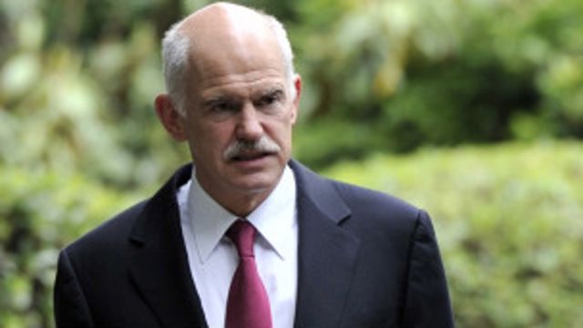 basbakan papandreu dan birlik hukumeti teklifi bbc news turkce