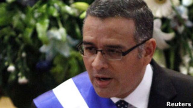 Mauricio Funes, presidente de El Salvador