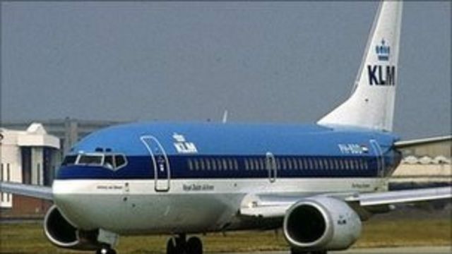 Avión de KLM