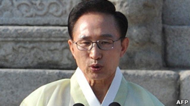 韓國總統李明博(11/6/2011)