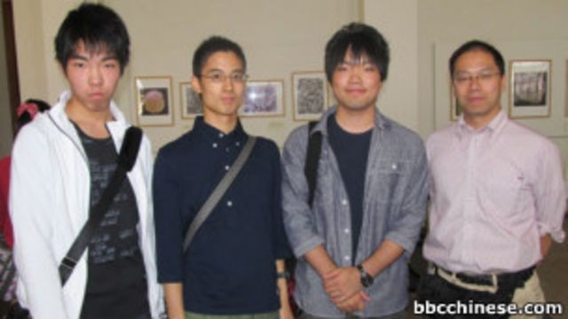 福島縣立高校學生和老師