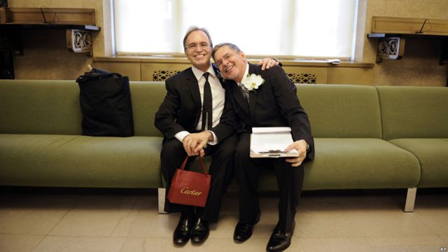 En Fotos Nueva York Estrena Matrimonio Homosexual Bbc News Mundo 