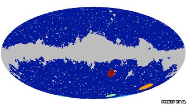 El equipo encontró lo que podría ser evidencia de universos en burbujas.