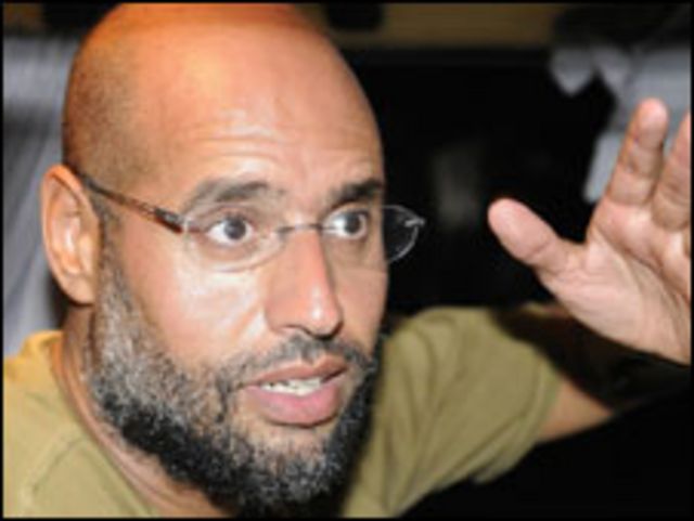ya yan gaddafi biyu sun yi bayanai masu cin karo da juna bbc news hausa