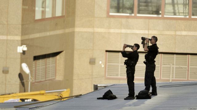 Hình ảnh lễ tượng niệm nạn nhân 11/9 - BBC News Tiếng Việt