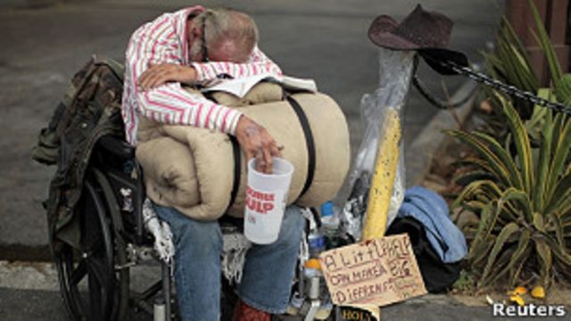 Indigente en Los Ángeles