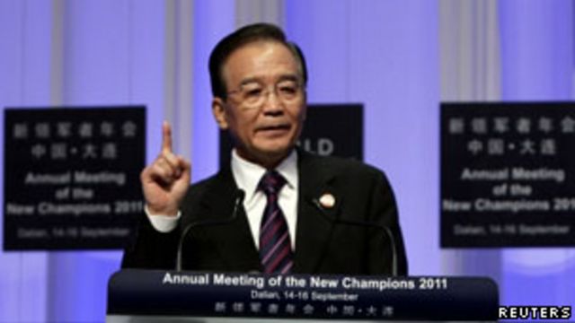 中國總理溫家寶(14/09/2011)
