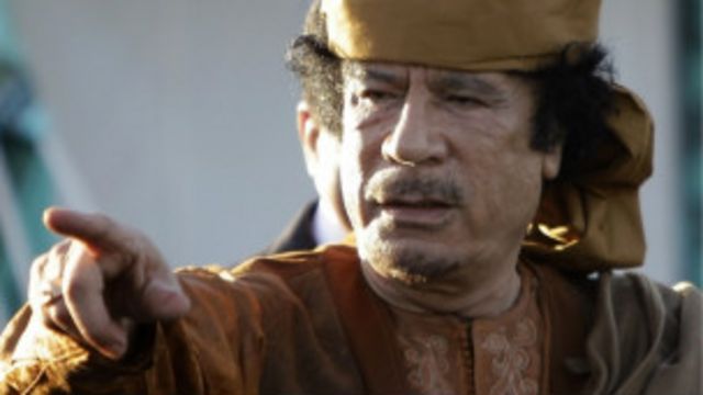 L'ex dirigeant libyen