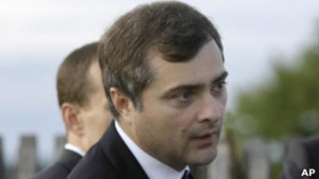 Владислав Сурков на пресс-конференции