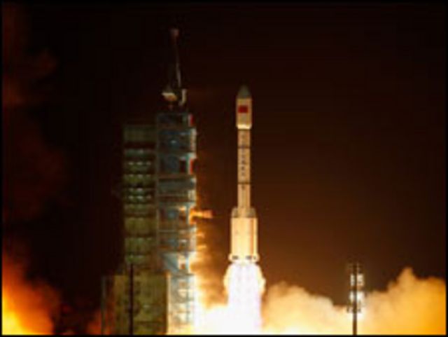 Tiangong One တရုတ် လွှတ်တင်