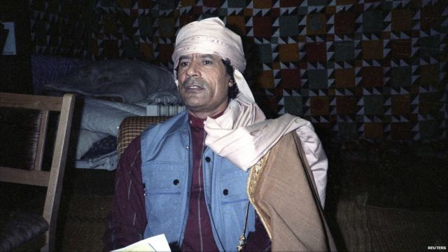 Col Muammar Gaddafi 