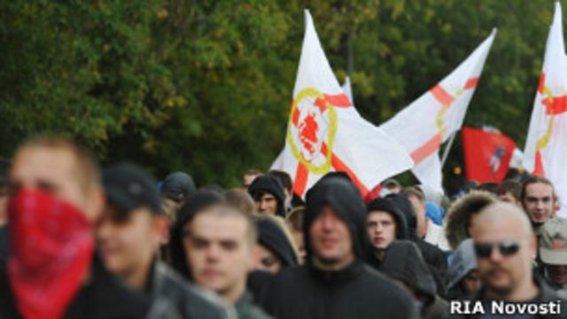 Шествие националистов в Москве