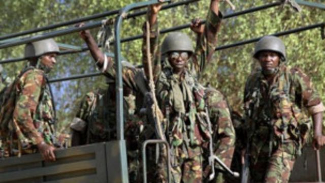 Kenya troops in Somalia