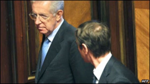 Mario Monti. Foto: AFP