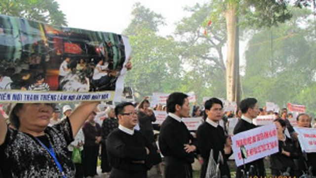 Biểu tình của Giáo xứ Thái Hà