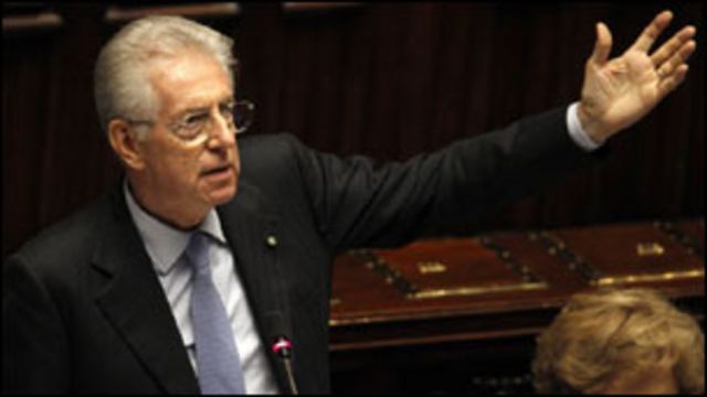 Pira Ministan Italiya, Mario Monti