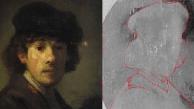 Di balik lukisan 'lelaki tua berjenggot', para ahli berhasil berhaisl menyingkap lukisan lain yang mirip dengan lukisan Rembrandt lainnya.