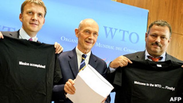Реферат: Вступление России в ВТО 2