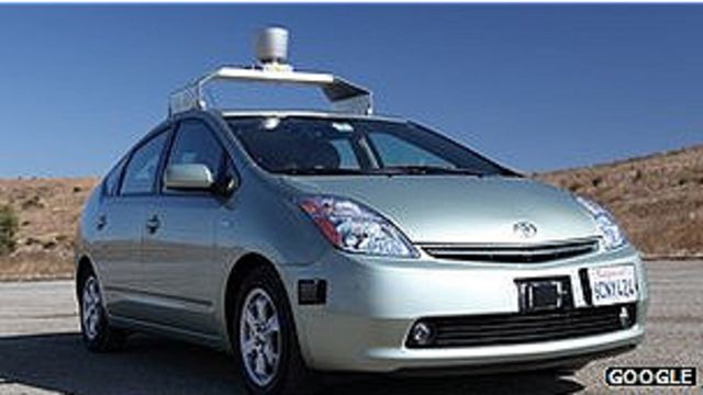 carros sin conductor de Google