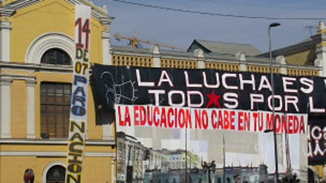 Protestas universitarias en Chile