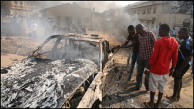 Wani wurin da aka kaiwa harin a kusa da birnin na Abuja