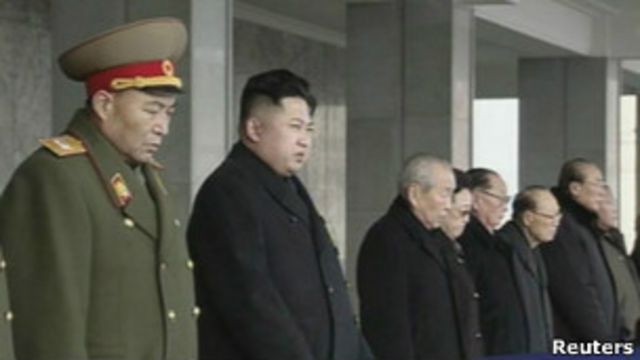 金正恩等朝鮮領導人出席追悼大會