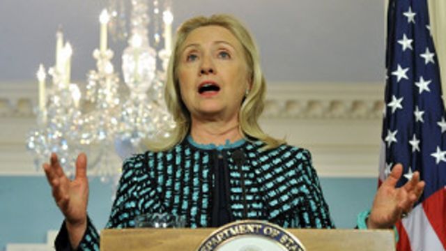 Hillary Clinton à Alger - BBC News Afrique