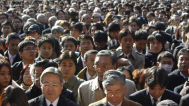 日本自2005年起進入人口減少的趨勢