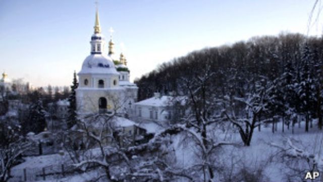 Киев под снегом