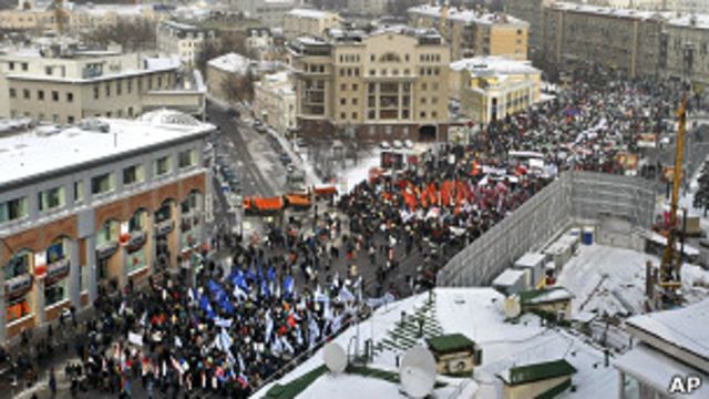 Митинг оппозиции в Москве