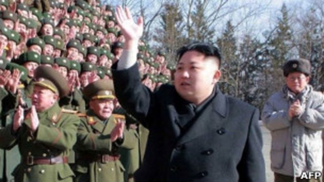 Ким Чен Ын посещает воинскую часть