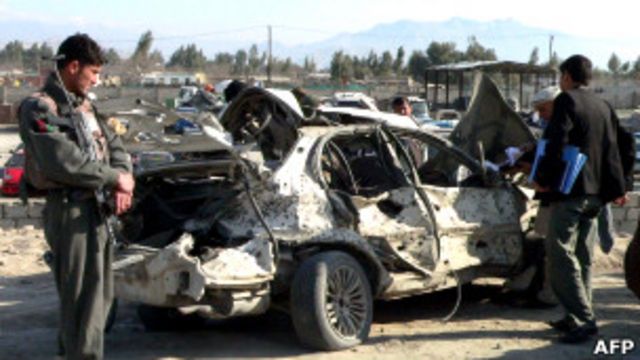 После взрыва