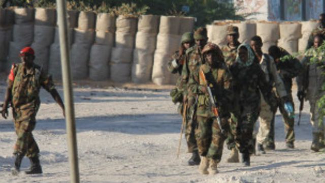 Askarta AMISOM ee Midowga Afrika