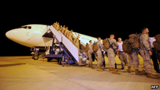 首批美國海軍陸戰隊員部署澳洲(03/04/2012)