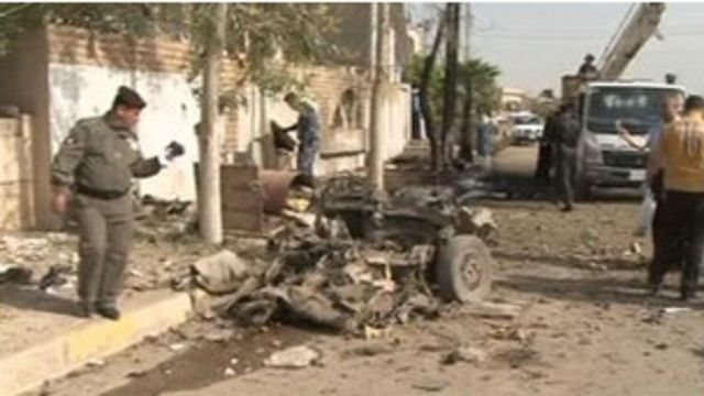 العراق مقتل 32 واصابة نحو 116 بسلسلة تفجيرات Bbc News عربي