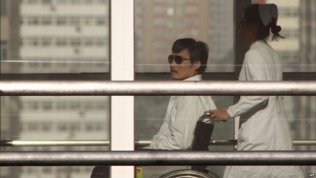 图辑:陈光诚事件成中美关系烫手山芋 - BBC News 中文