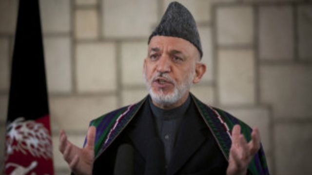 کرزی لویدیځ له موږ سره رواني جګړه پیل کړې ده Bbc News پښتو