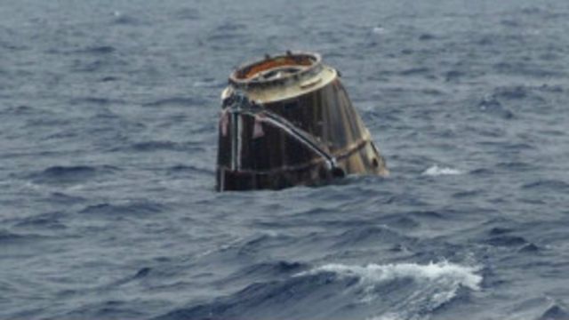 Ù‡Ø¨ÙˆØ· ÙƒØ¨Ø³ÙˆÙ„Ø© Ø§Ù„ÙØ¶Ø§Ø¡ ØºÙŠØ± Ø§Ù„Ù…Ø£Ù‡ÙˆÙ„Ø© Ø¯Ø±Ø§ØºÙˆÙ† ÙÙŠ Ø§Ù„Ù…Ø­ÙŠØ· Ø§Ù„Ù‡Ø§Ø¯ÙŠ Bbc News Ø¹Ø±Ø¨ÙŠ